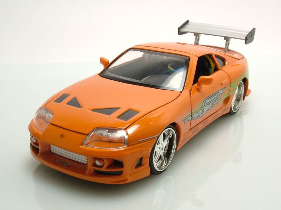 Jada 1995 Toyota Supra Fast Furious orange Brian Modellauto 1:24 in Driedorf