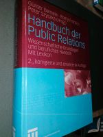 Handbuch Public Relations Wissenschaftliche Grundlagen Handeln Berlin - Pankow Vorschau