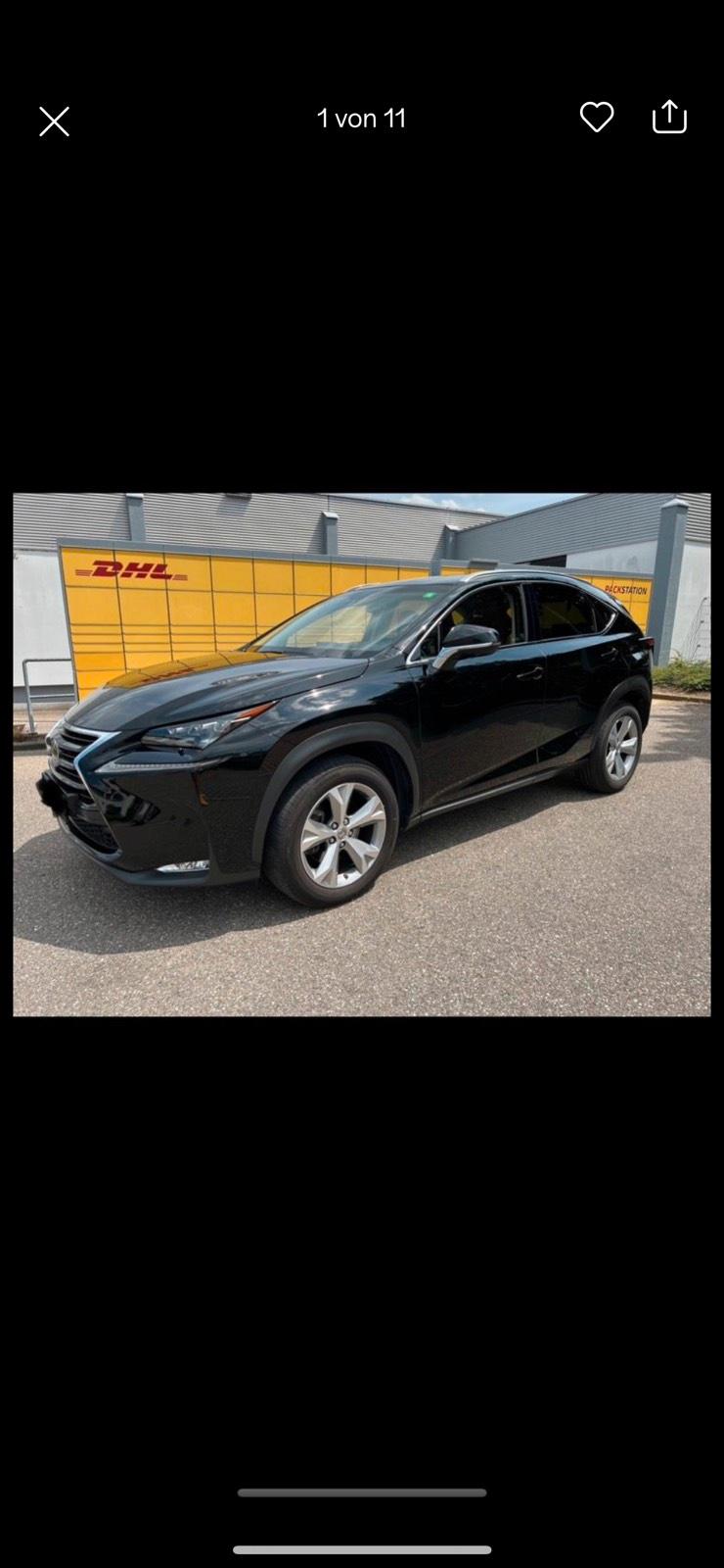 Abbildung des Autos Lexus NX200t