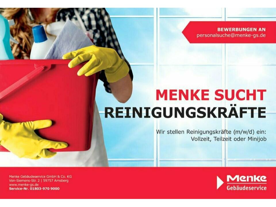 Reinigungskraft (m/w/d) Minijob in Haiger in Haiger