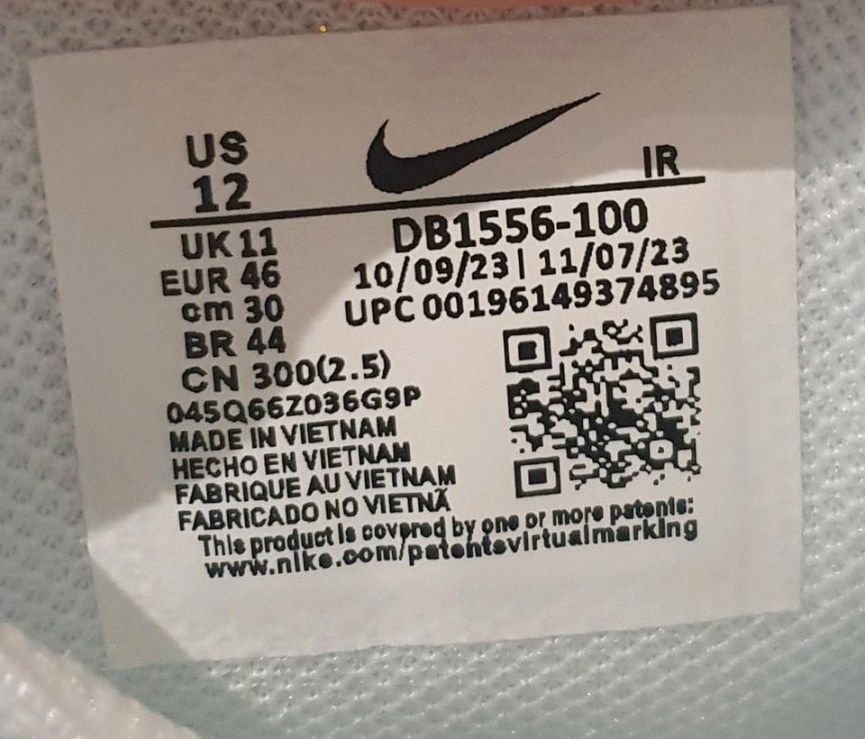 Nike Air Max Plus TN Weiß Größe 46 Neu in Bramsche