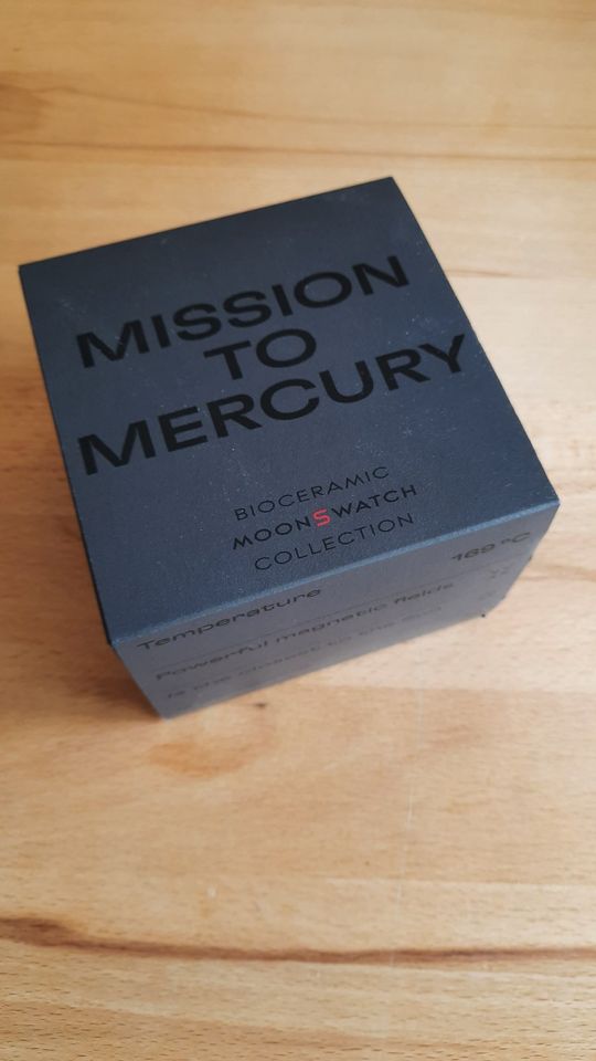 ⌚ Swatch x Omega MoonSwatch Bioceramic "Mission To Mercury" ⌚ in Pielenhofen