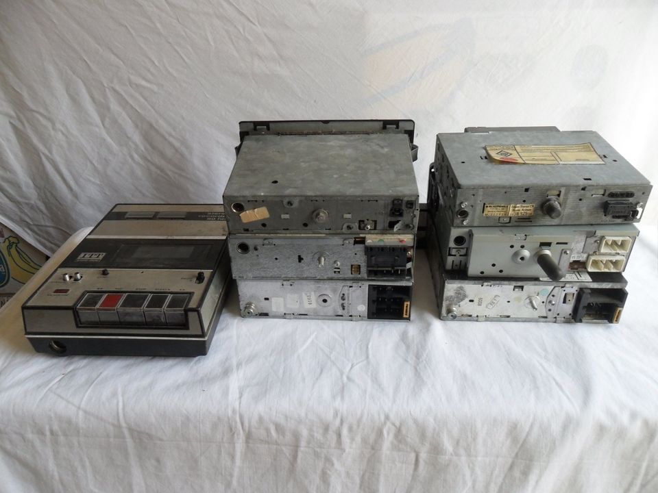 6 x Autoradio Oldtimer-Youngtimer-Radio-Kassettenrekorder in Bobingen