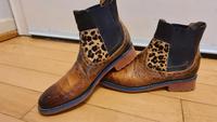 Stiefeletten/Chelsea Cognac Leoprint Melvin & Hamilton Gr.38/38.5 Rheinland-Pfalz - Trier Vorschau