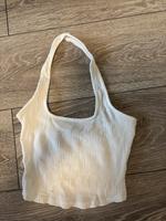 Weißes Oberteil bauchfrei Neckholder ASOS Düsseldorf - Rath Vorschau