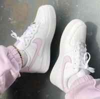 Nike Air Force 1 07, Next Nature, Weiß, Flieder, Silber, 37.5 Hessen - Kassel Vorschau