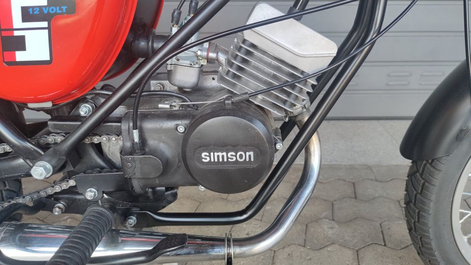 ⛔Simson S51 Tuning Unterzugstreben Zusatzrahmen in Obernzell