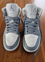 Nike Air Jordan 1 Mid Stealth Grey Sail Größe 36,5 wie neu Hessen - Schauenburg Vorschau