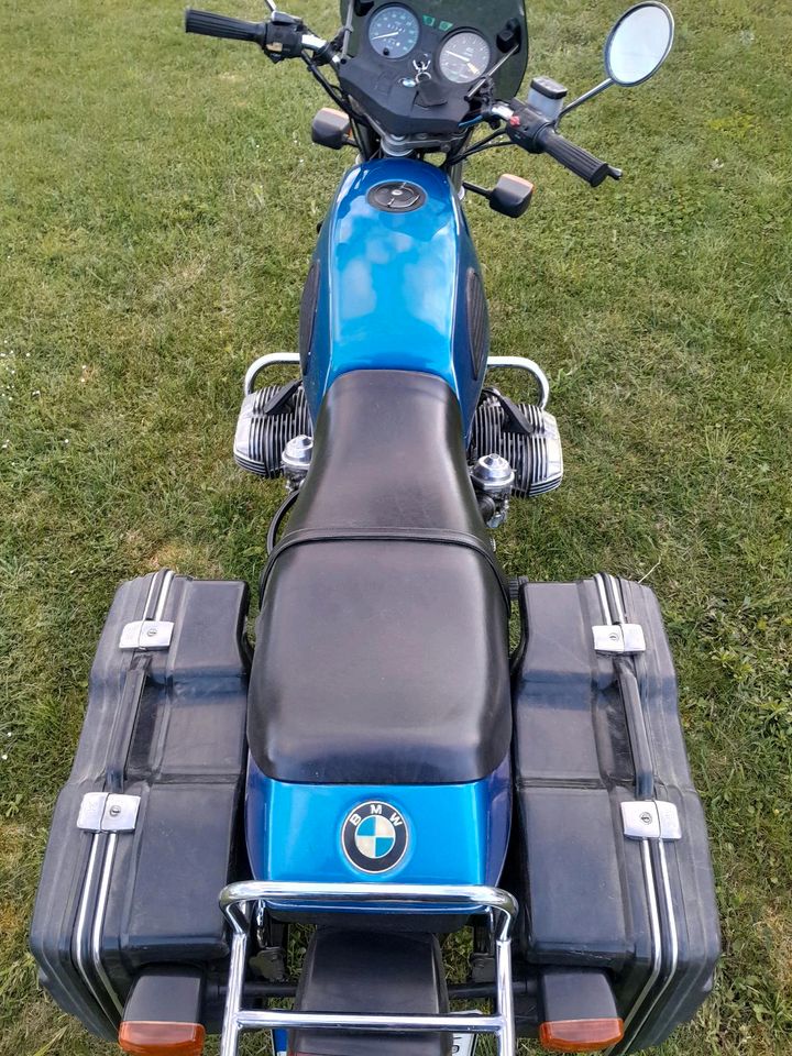 BMW r45 Motorrad oldtimer keine simson mz awo in Oßling