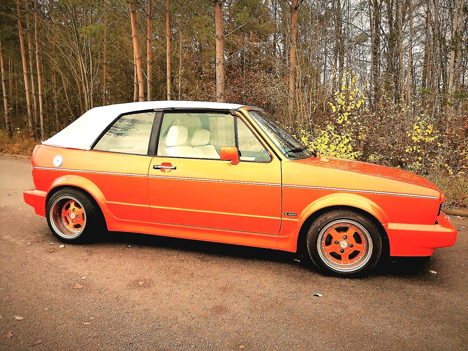 Abbildung des Autos VW Golf 1 Cabrio mit H