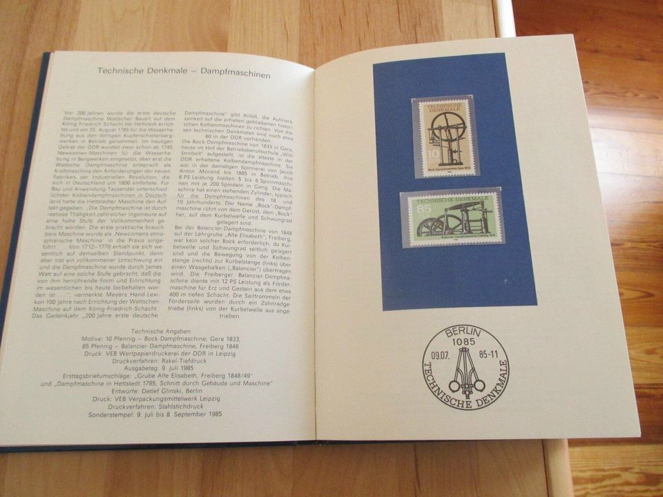 Briefmarken DDR Jahrbuch 1985 in Göppingen