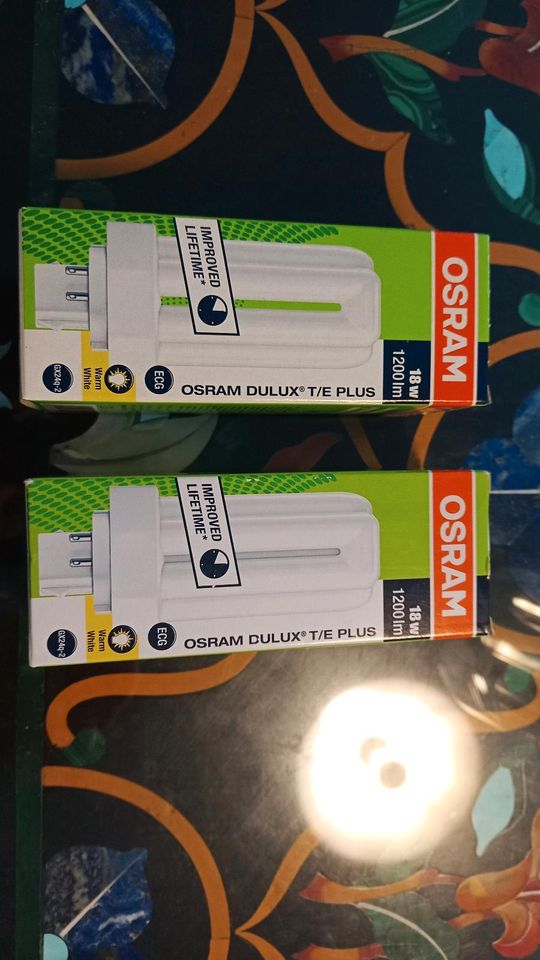 2 Osram Dulux T/E GX24q-2 18 W warm white in Hamburg