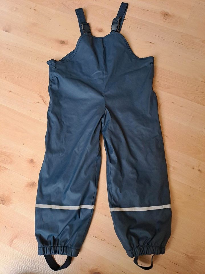 Gefütterte Matschhose 110/116 in Tauberbischofsheim