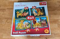 Trefl Puzzle 4x DIsney König der Löwen Bayern - Vaterstetten Vorschau