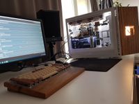 Custom Gaming/Workstation PC ; Wassergekühlt,Holztastatur/Monitor Berlin - Reinickendorf Vorschau