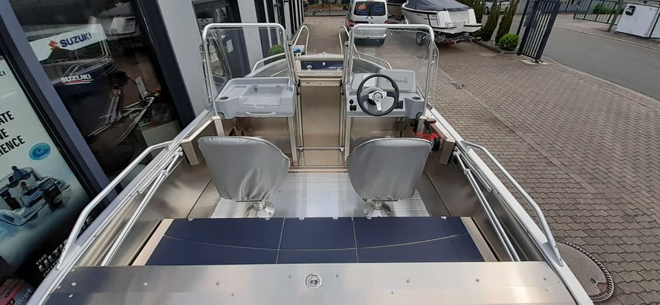 Linder Arkip 530 BR , Motorboot, Aluminiumboot mit Suzuki DF80ATL in Bergkamen