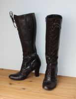 Braune Lederstiefel Damen Gr. 39 Bayern - Dittelbrunn Vorschau