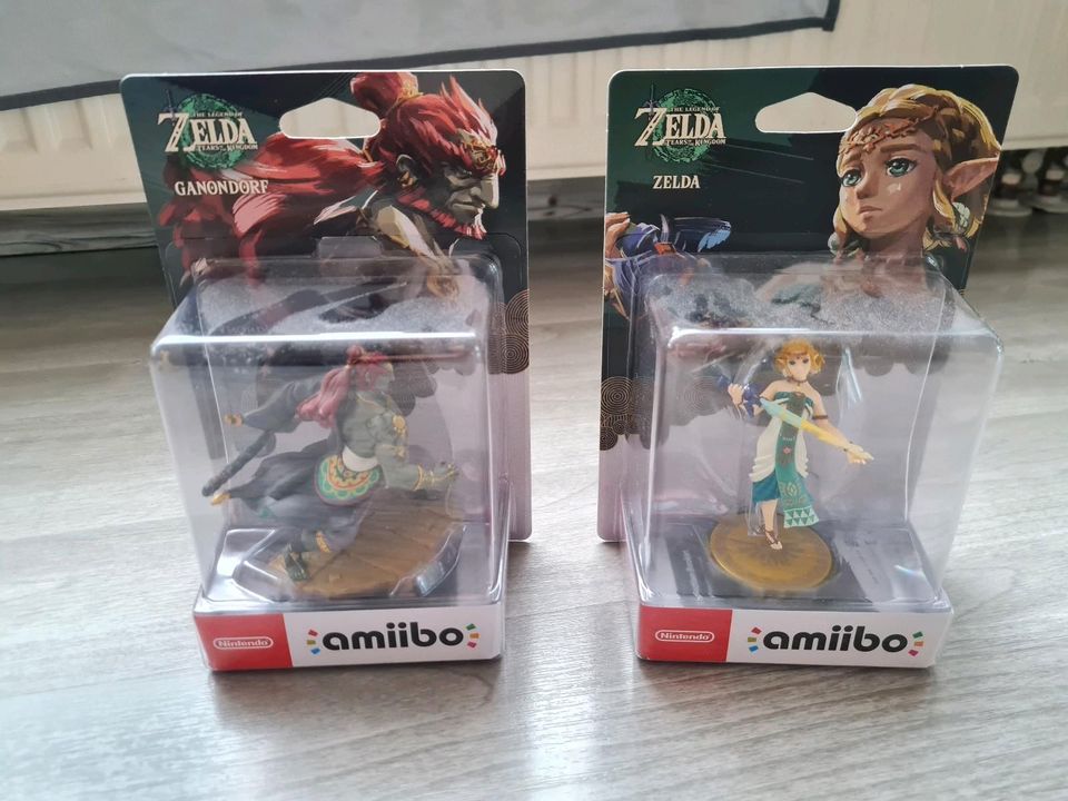 Amiibo Figuren Zelda & Ganondorf NEU OVP in Ehingen (Donau)