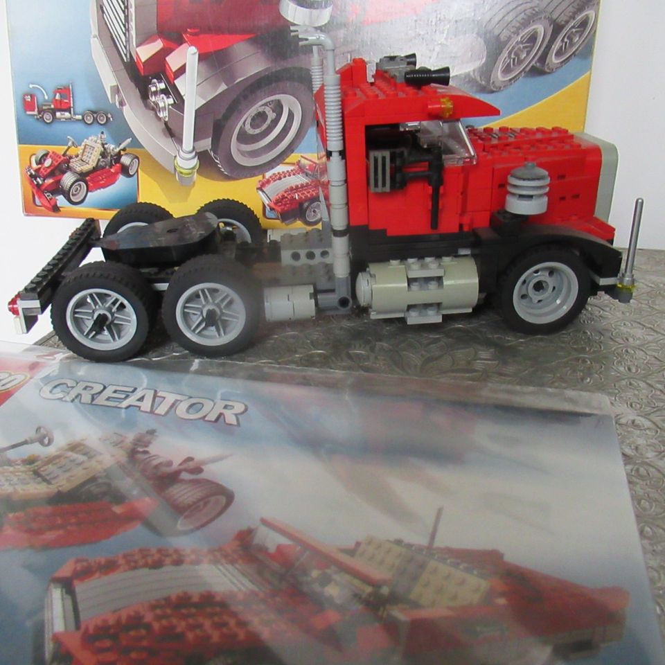 Lego Creator 3 in 1 Set 4955 Truck+ 2 verschieden Autos OVP+ Bau in Meißenheim