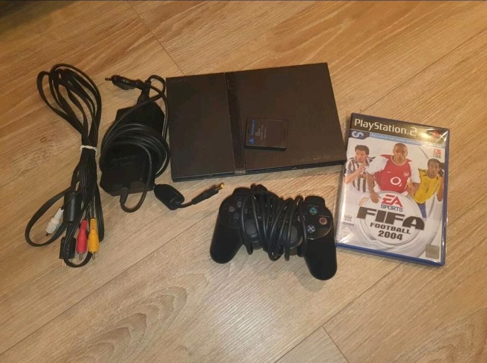Sony PlayStation 2 Slim Spielekonsole -Charcoal Black in Fahrdorf