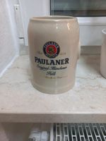 Original Paulaner Bierkrug Müncher Hell mit spiegel Bayern - Berching Vorschau