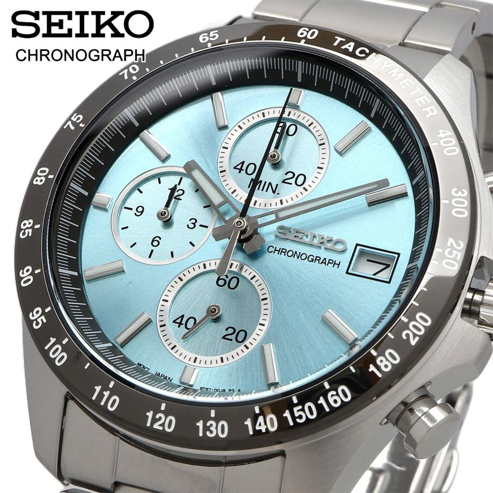 SEIKO Polar Blue SPIRIT SELECTION Chrono-Quarz JDM Only NEU in Nördlingen