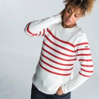 Pullover Segeln Damen weiss/rot gestreift XXL 2XL Decathlon Thüringen - Erfurt Vorschau