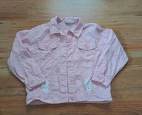 Chic Leinen Jacke Sommer rosa Blumen Glitzersteine Gr. 128 Sachsen - Struppen Vorschau