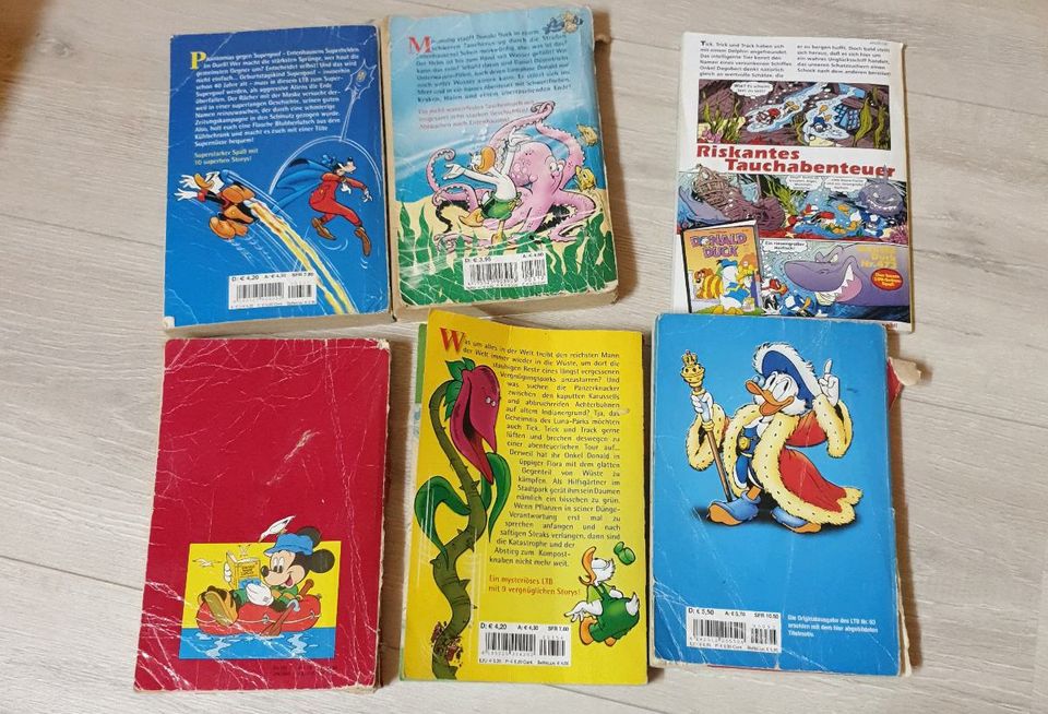 LTB 5 Stück Lustige Taschenbücher + Donald Duck Heft in Geislingen an der Steige