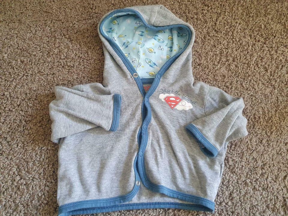 Superman Baby Jacke Strickjacke 62/68 in Pirna