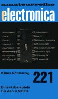 amateurreihe electronica 221_EinsatzbeispieleFuerDenC520D Mecklenburg-Vorpommern - Schönwalde (Vorpommern) Vorschau