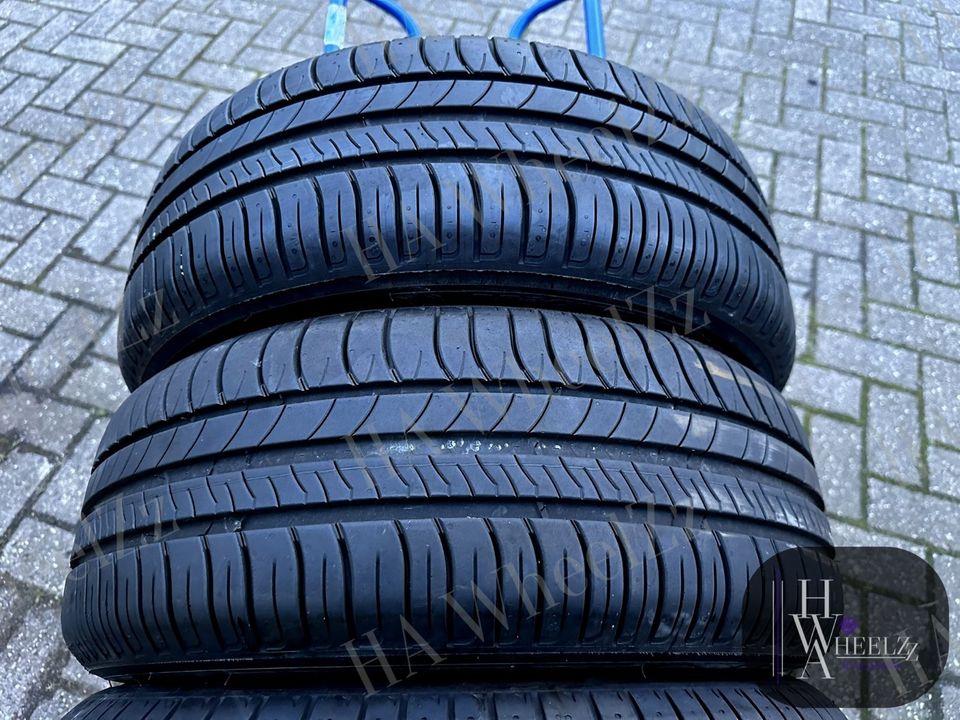 BORBET Alufelgen grau Sommerräder 4x100 ➡️ 185/55 R15 MICHELIN Sommerreifen ➡️ Chevrolet Spark VW Up Seat Mii Skoda Citigo Toyota Yaris Aygo 2 Suzuki Swift Splash Ignis ➡️ Sommer Reifen Felgen ET35 in Bünde