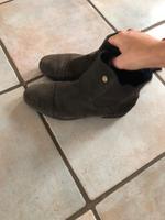 Tommy Hilfiger veloursleder Stiefelette braun gr.39 Nordrhein-Westfalen - Issum Vorschau