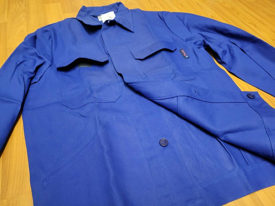 Neu Arbeitskleidung Arbeitsjacke Jacke Pionier blau 48 - 102 in Mörfelden-Walldorf