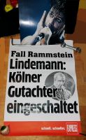 RAMMSTEIN / LINDEMANN FALL / KÖLNER EXPRESS / Original Aushang Köln - Zollstock Vorschau
