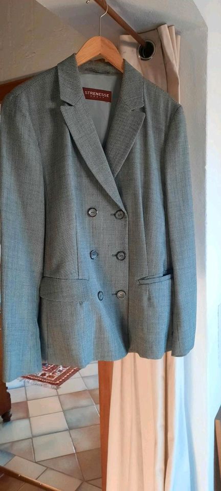 Strenesse vintage, Pepita Blazer, Gr. 38 in Hillscheid