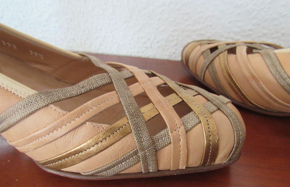 Italienische Designerschuhe von VERO CUOIO Gr. 39 1/2, neu in Lichtenfels