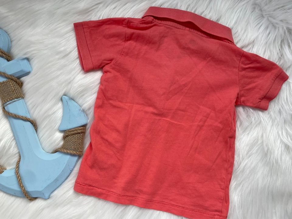 ❤️ Baby Boy Polo Shirt | name it | koralle | Größe 80 in Rodgau