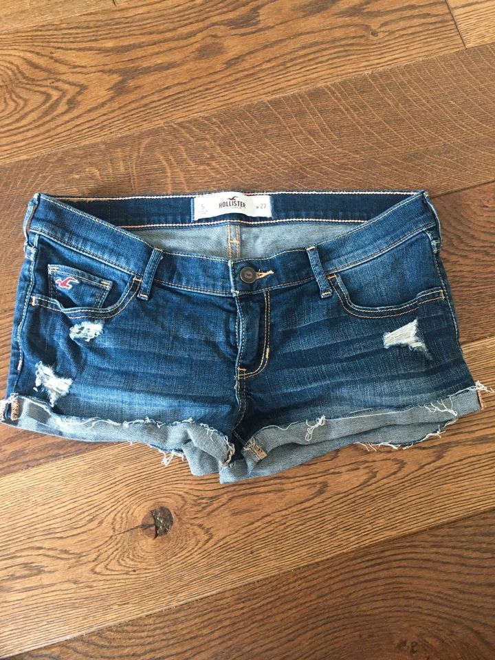 Hollister Shorts Jeans kurz Gr W 27 / 5 dunkelbau in Hamburg