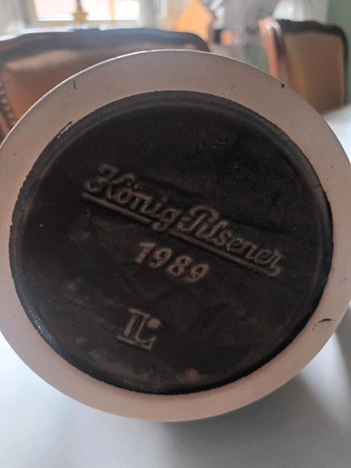 Vintage Bierkrug Sammler König Pilsener in Strullendorf