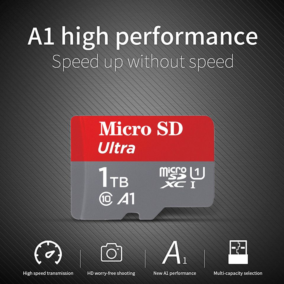 Micro SD Card 1 TB inkl Adapter und Case neu in OVP in Bünde