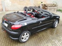 ! Süßes Cabrio ! Coupé Peugeot 206 CC Platinum 110 Leder Klima Sachsen - Meißen Vorschau