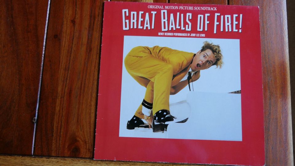 Jerry Lee Lewis LP GreatBalls Of Fire Original Motion Picture ... in Augustusburg