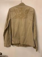 Jacke beige mit Stickerei in Gold Bayern - Karlshuld Vorschau
