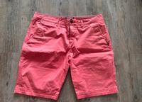 Korallrote/lachsfarbene kurze Hose(Chinohose kurz) von Superdry Dresden - Löbtau-Nord Vorschau