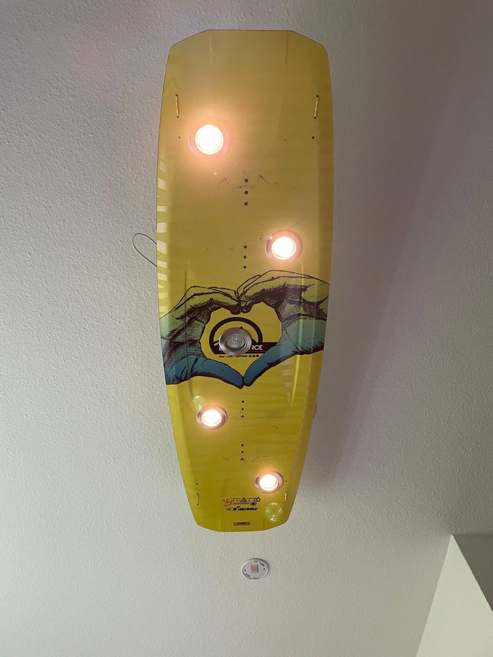 ❗️Lampe Wakeboard Einzelstück Limited Edition Wassersport in Söhlde