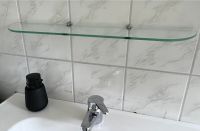 Badezimmer Glas Ablage + Toilettenpapierhalter + Handtuchhalter Hessen - Kronberg im Taunus Vorschau