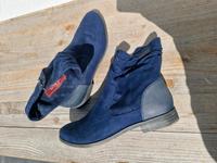 s.Oliver Schuhe/Stiefeletten Damen Größe 40 dunkelblau Hessen - Pfungstadt Vorschau