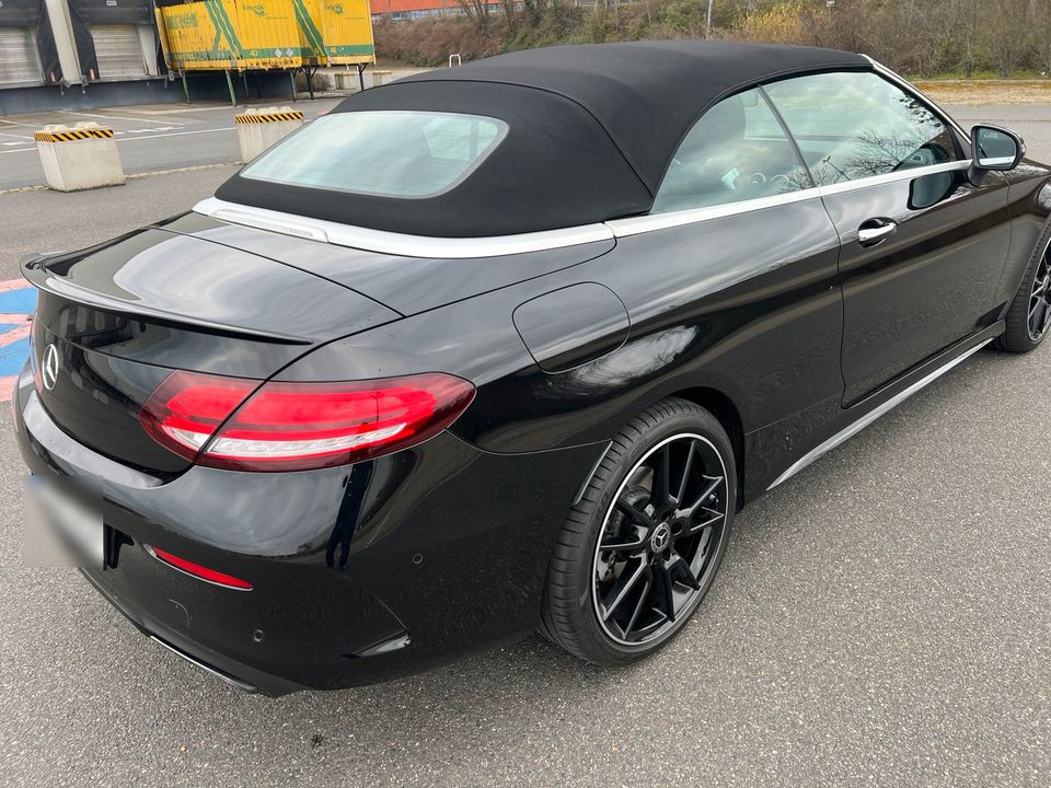 Cabrio C 400 4M AMG Line Plus Burmeister Abstands Distronic Key in Rangsdorf