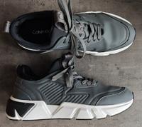 Calvin Klein Sneaker Schuhe Herren Grau Gr. 41 Frankfurt am Main - Gallusviertel Vorschau